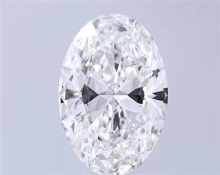 5.00ct Oval Lab Grown Diamond (Colour D, Clarity VVS2, IGI Certified)
