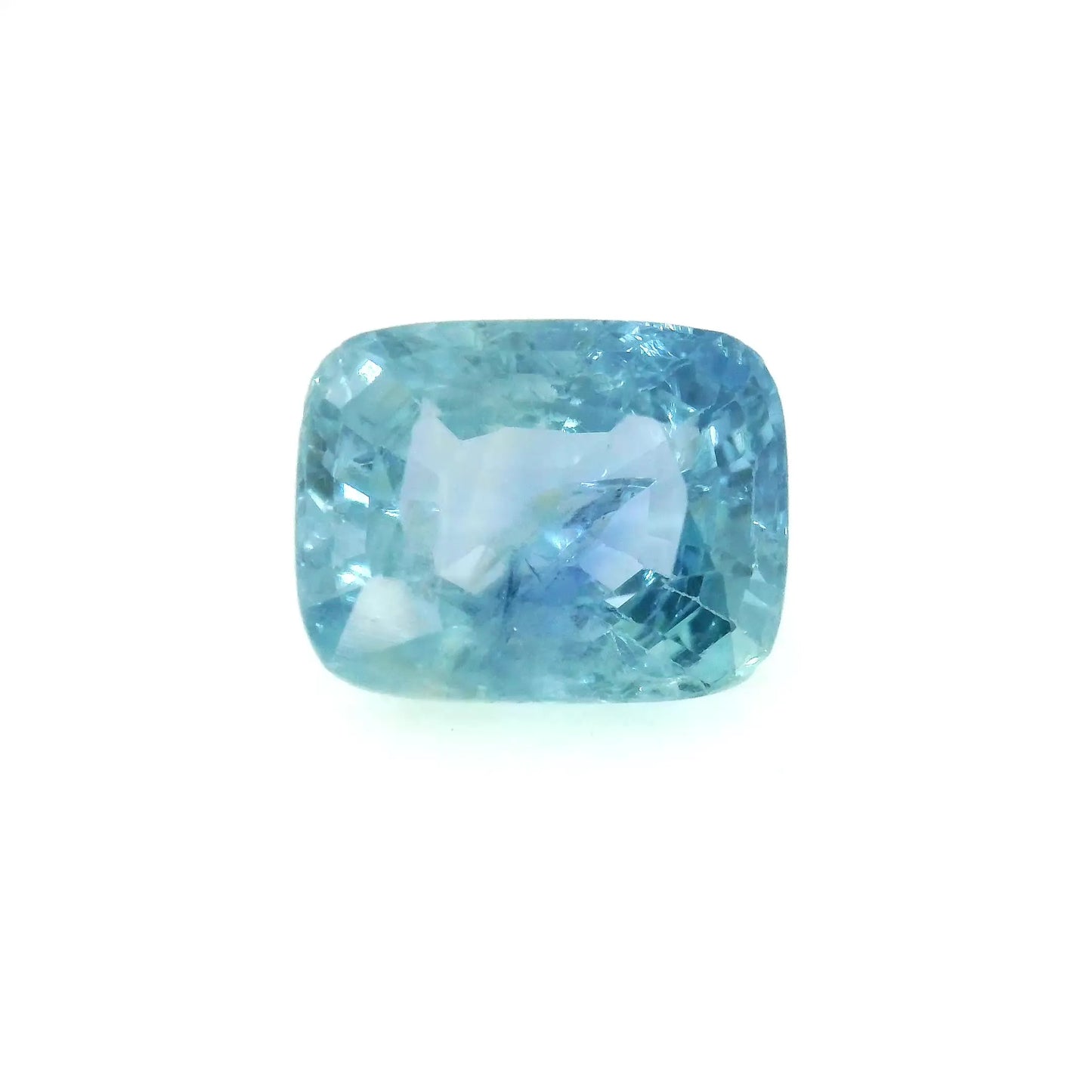 6.18ct Cushion Natural Sapphire (Colour Blue, Clarity Slightly Included, Cut Faceted)