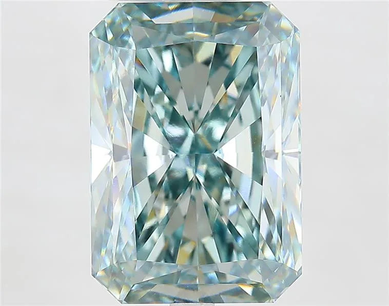 8.41ct Radiant Lab Grown Diamond (Colour Fancy Green, Clarity VS1, IGI Certified)