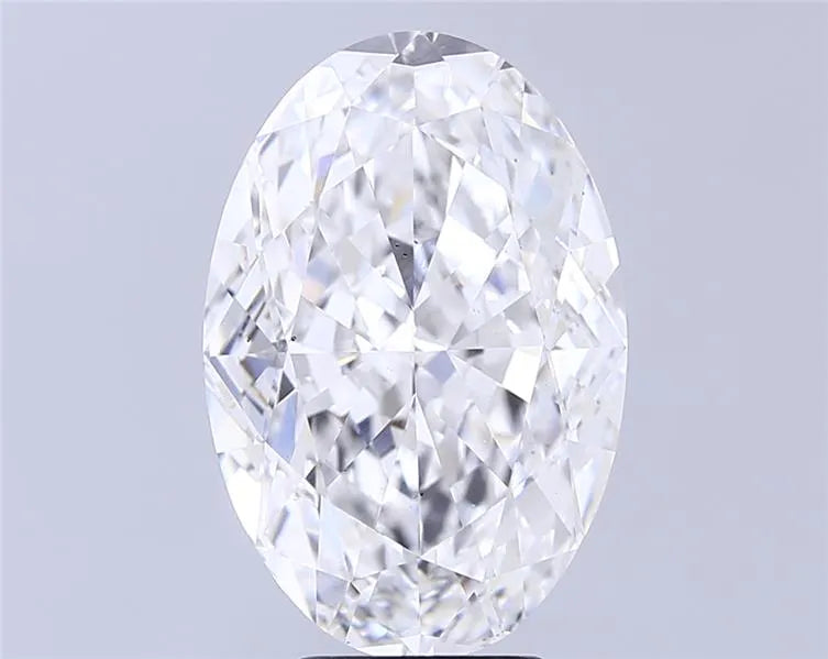 9.03ct Oval Lab Grown Diamond (Colour E, Clarity VS2, IGI Certified)