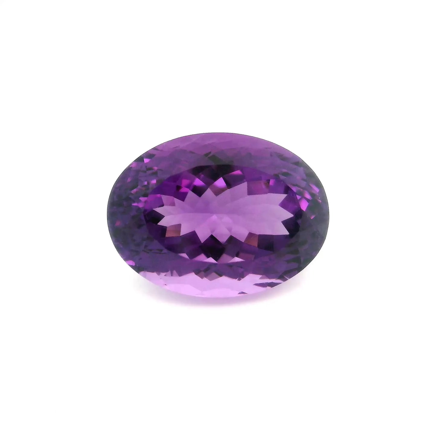 9.88ct Oval Natural Amethyst (Colour Purple, Clarity Eye Clean, Cut Faceted)