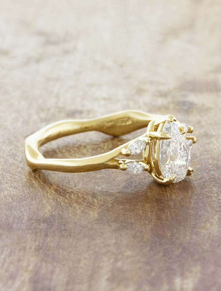 Adamaris - 1.00ct Pear Lab Grown Diamond