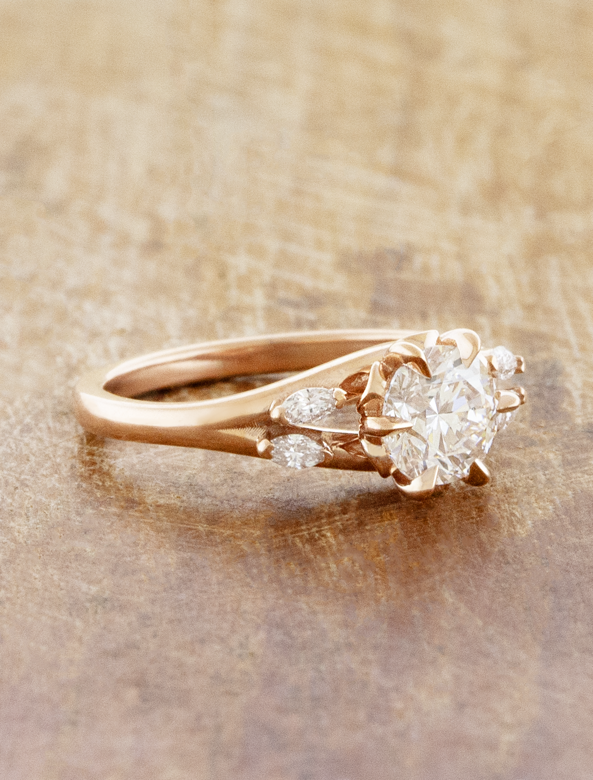 Anya - 1.00ct Round Natural Diamond