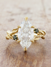 caption:Shown with 2.5ct marquise diamond in 14k yellow gold 
