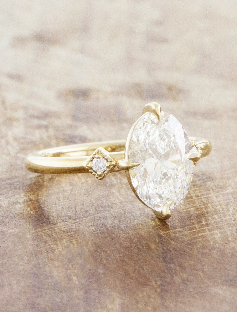 Bianca - 1.57ct Oval Lab Grown Diamond