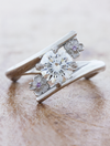 caption:Shown with 1ct round diamond in platinum