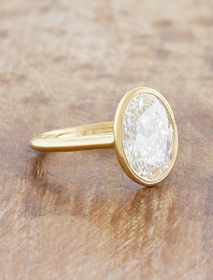 Bondi - 3.03ct Oval Lab Grown Diamond