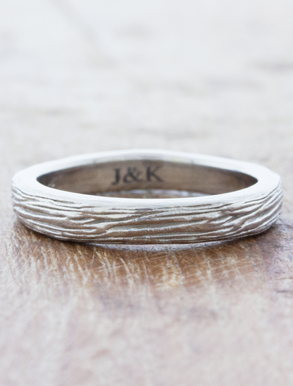 caption:3mm wedding band