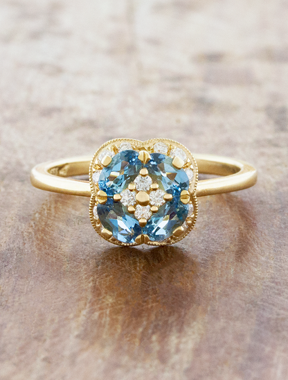 caption:Shown in 14k yellow gold 