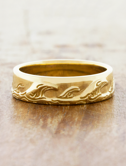 caption:Shown in 6mm and 14k yellow gold