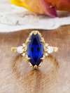 caption:Shown with 15 x 7mm marquise sapphire in 14k yellow gold
