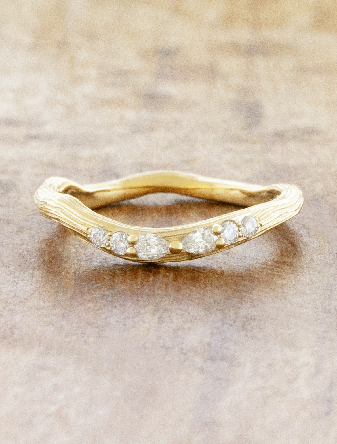 Talia & Isle Stack - 1.01ct Pear Lab Grown Diamond