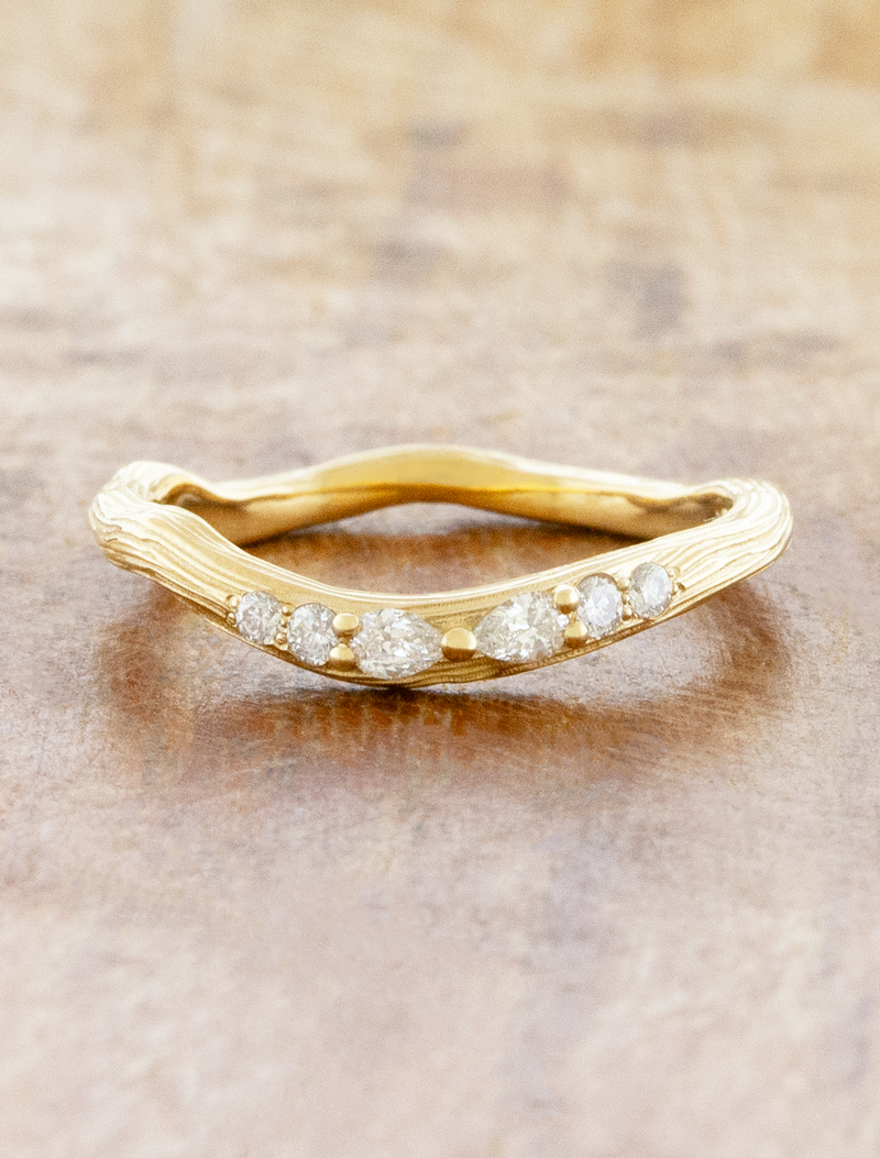 Talia & Isle Stack - 1.01ct Pear Lab Grown Diamond