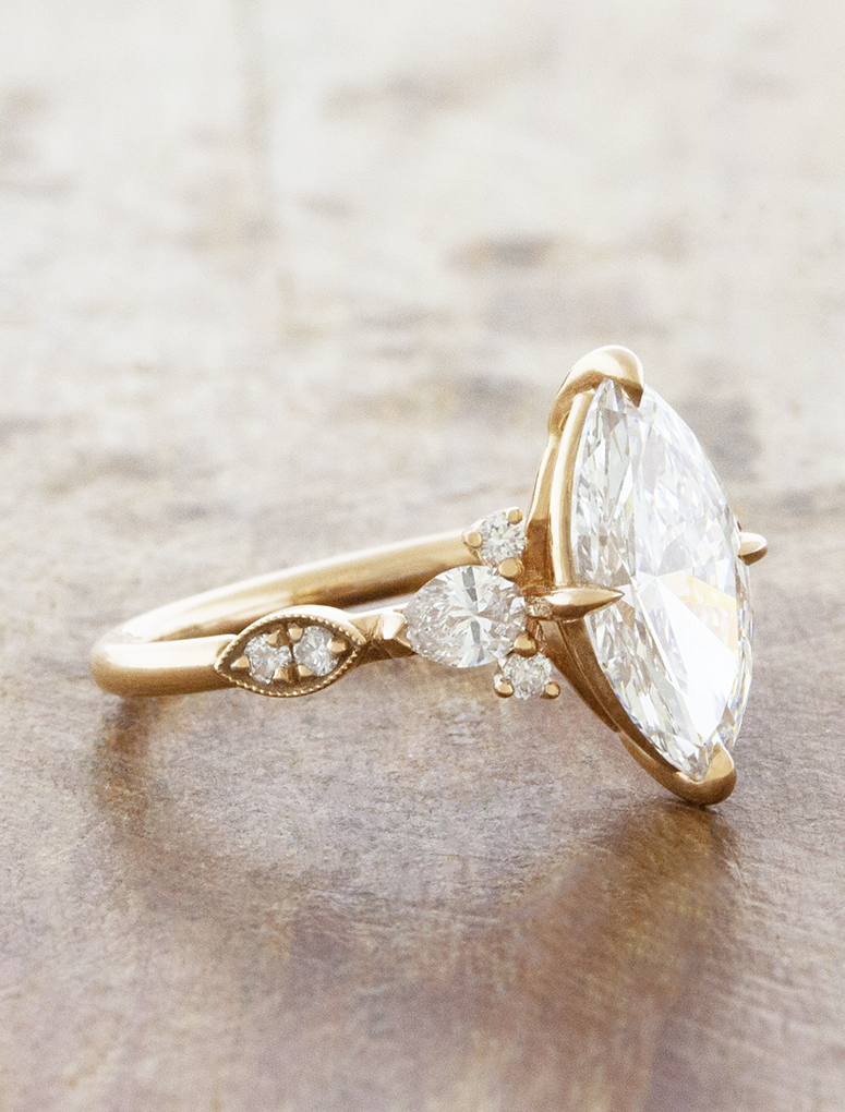Jinny - 2.02ct Marquise Lab Grown Diamond