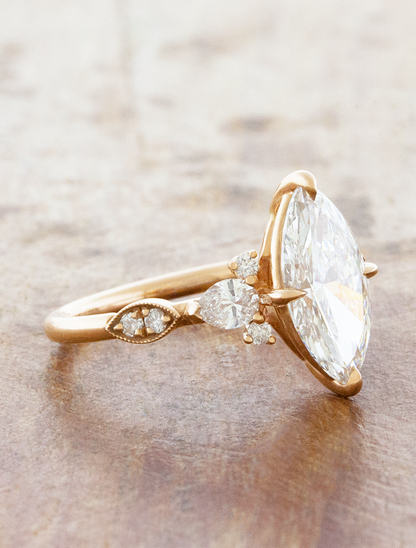 Jinny - 2.02ct Marquise Lab Grown Diamond