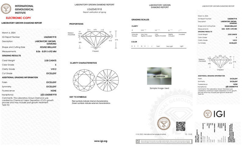 Ariya - 2.00ct Round Lab Grown Diamond