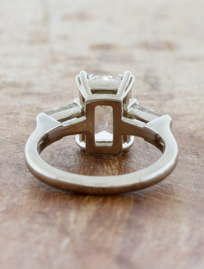 Lucille - 3.14ct Emerald Cut Lab Grown Diamond