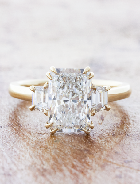 Radiating Beauty: Radiant Cut Engagement Rings - DEO Diamonds