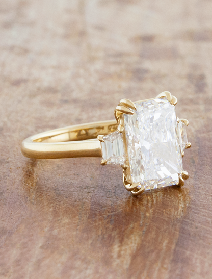 Maria - 3.03ct Radiant Cut Lab Grown Diamond