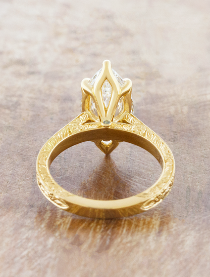 caption:Customized with surprise gemstone