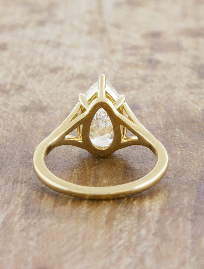 Mylex - 2.55ct Pear Lab Grown Diamond