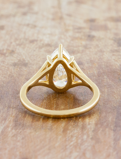 Mylex - 2.55ct Pear Lab Grown Diamond