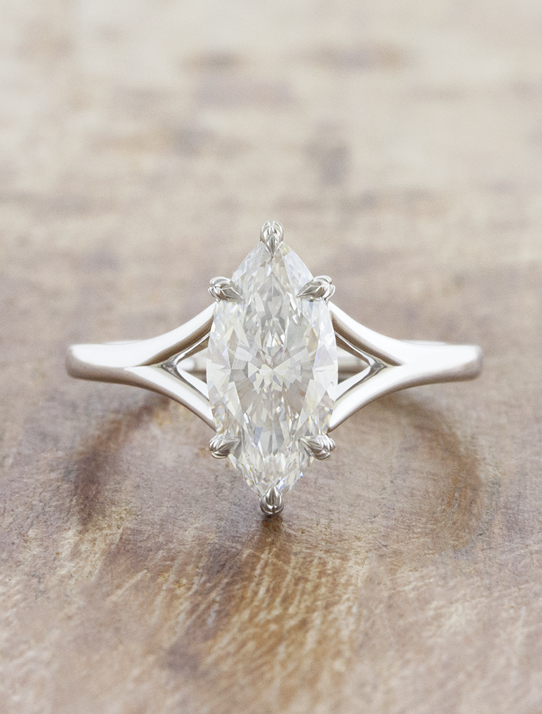 caption:Shown with 1.5ct marquise in platinum