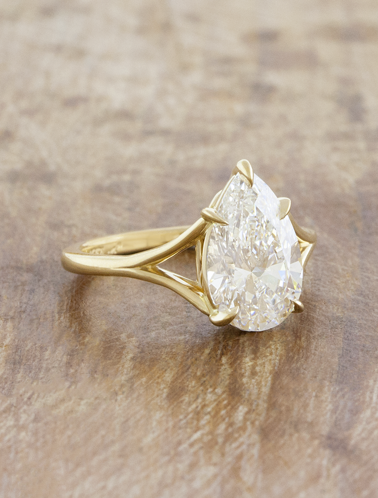 Mylex - 2.55ct Pear Lab Grown Diamond