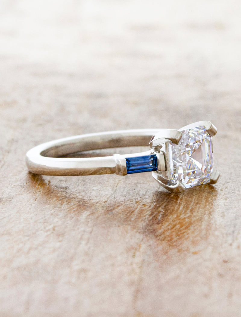 Nadia - 1.27ct Asscher Cut Lab Grown Diamond