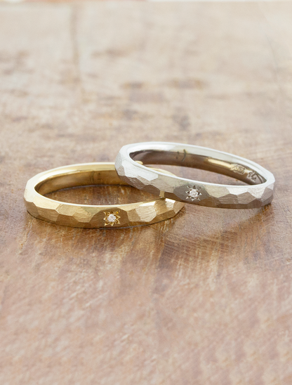 caption:Shown in 14k yellow gold & platinum