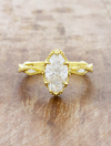 caption:Shown with 1.5ct marquise diamond in 18k yellow gold 