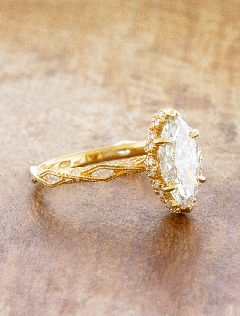 Odette - 2.09ct Marquise Lab Grown Diamond