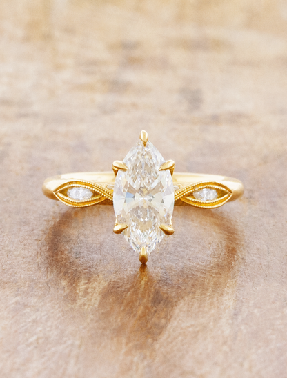 Odika - 1.14ct Marquise Lab Grown Diamond