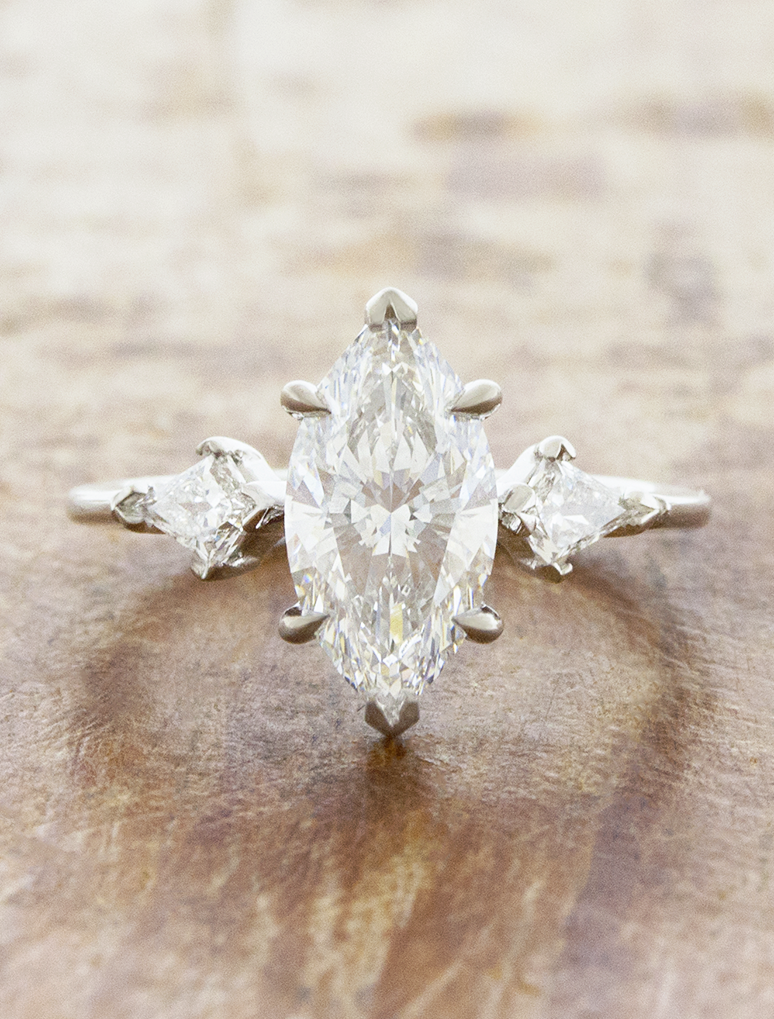 caption:Shown with 1.5ct marquise in platinum