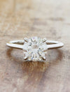caption:Shown with 2ct round diamond in platinum