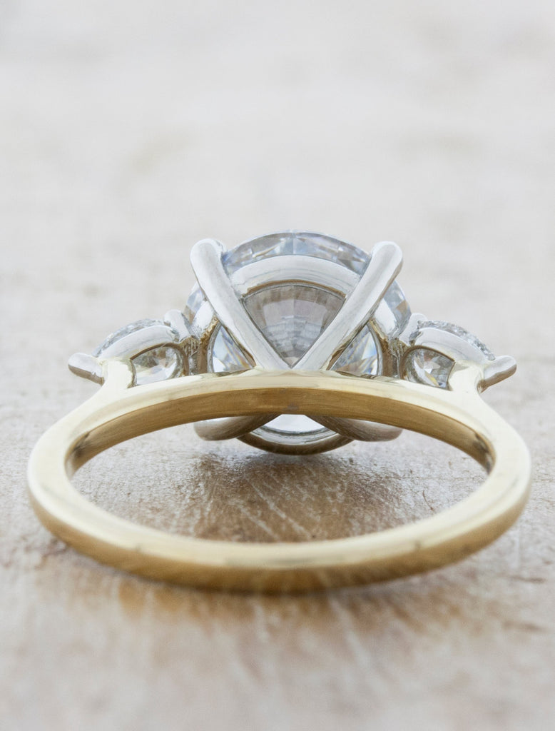 Angelix Cushion Cut Engagement Ring