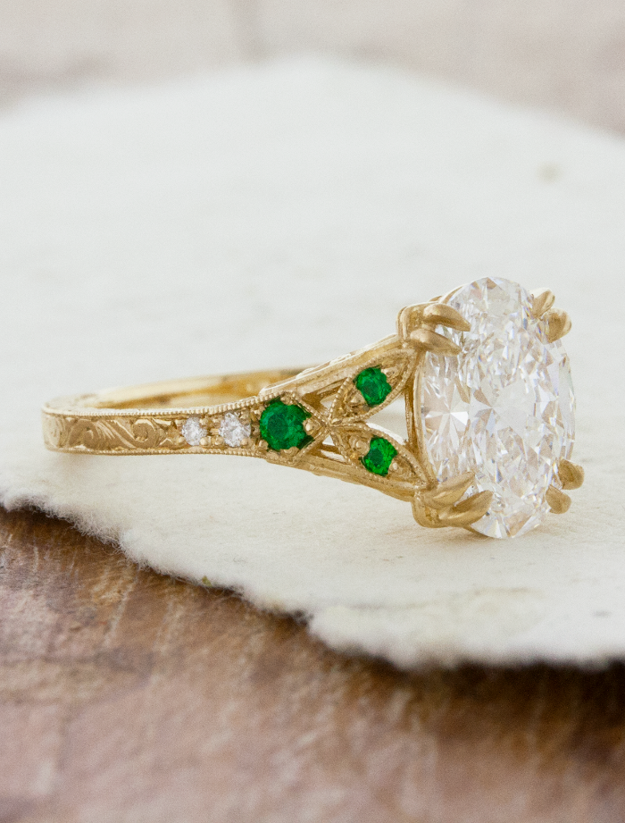 Skyla Emerald - Oval