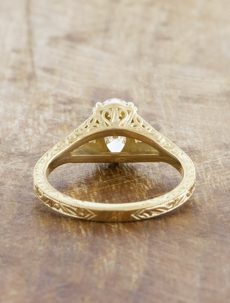 Skyla Sapphire - 1.07ct Oval Lab Grown Diamond