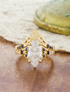caption:Shown with Skyla Sapphire in 18k Yellow Gold