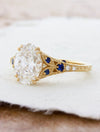 caption:Shown with 2ct oval diamond