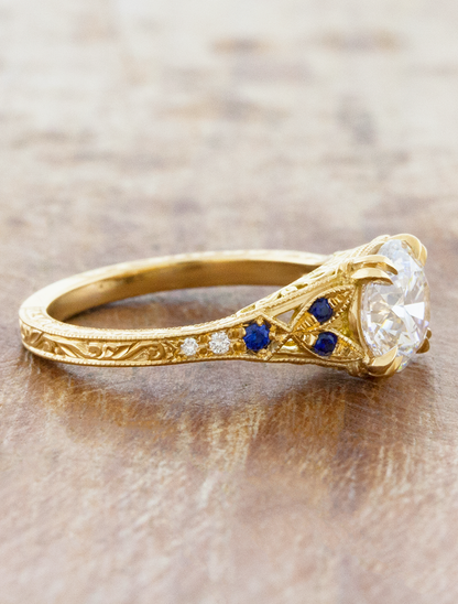 Skyla Sapphire - Round