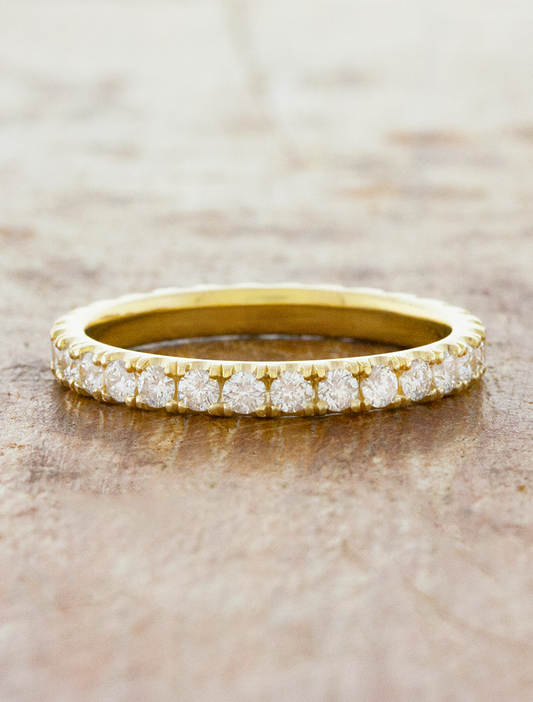 caption:Shown in 14k yellow gold 