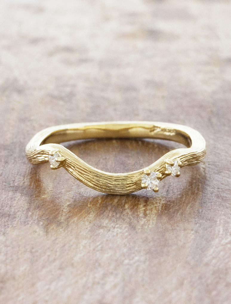 caption:Shown in 14k yellow gold 