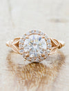 caption:Shown in 14k rose gold