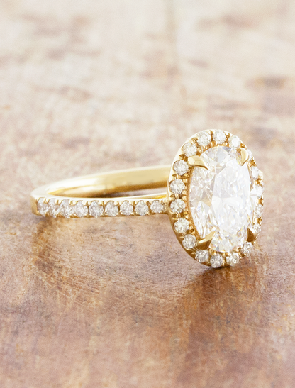 Verity - 1.30ct Oval Natural Diamond