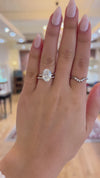 caption:Stacked with Zilli engagement ring