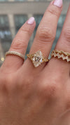 caption:Shown with 2ct marquise in 18k yellow gold