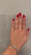 caption:Shown with 1.50ct oval diamond in rose gold