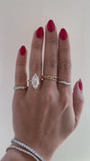 caption:Shown with 4ct marquise diamond in 14k yellow gold