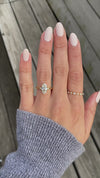 caption:Shown with 1.7ct marquise diamond in 14k yellow gold
